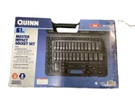 Quinn 58680 61 Piece 1/2" Drive Sae & Metric Master Impact Socket Set With Case. Fixed Price $219.99.