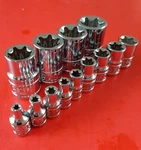 New Kobalt 13 Piece 1/4" 3/8" 1/2" Drive External E-torx Etorx Star Socket Set. Fixed Price $31.83.