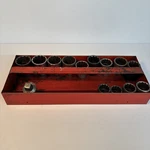 Vintage Bonney 3/4 Drive 12 Point Socket Lot Usa Sae. Fixed Price $59.46.