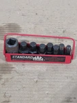 Mac Tools Usa 8 Pc Standard Hex Impact Set 1/2 Drive Socket Vp146d. Fixed Price $54.99.