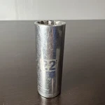 Craftsman 22mm Deep Socket 12 Point 1/2" Drive Made In The Usa 50773 Easy Read 1. Fixed Price $12.99.