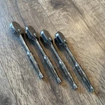 New Snap-on F80 3/8" Drive Ratchet 80 Tooth Fine Chrome 7 1/4 Made In Usa. Fixed Price $112.00.