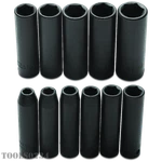 J72212 Proto 3/8" Drive 11 Piece Metric Deep Impact Socket Set 6-point. Fixed Price $94.99.