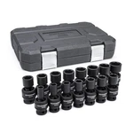 Gearwrench 1/2-inch 6 Point Metric Universal Impact Socket Set 1/2", Black. Fixed Price $138.99.