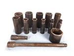Matco 1/2" Drive 14pc 6pt Deep Impact Socket Set To 1-1/2" W/2 Extensions. Fixed Price $134.99.