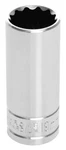 Wilmar W38719 Performance Tool 3/8 In. Drive Deep Well 19mm. 12 Point Socket. Fixed Price $4.28.
