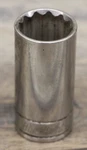 Blue Point 23mm Deep Socket 3/8" Drive 12 Blplm3823. Fixed Price $14.36.