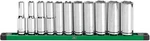Sk Tools Usa 1/2" Drive, 11 Piece, 6 Point, Sae, Deep Chrome One Size,. Fixed Price $77.99.