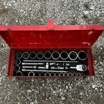 Snap-on 434hdb 3/4" Drive 40 Pc Sae 12 Pt Socket Set W/ Box Ldh762 3/4"- 2-3/8". Fixed Price $3600.00.