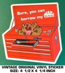 Mac Tools Sure, You Can - Vintage Original Vinyl Decal Sticker Automotive. Fixed Price $8.07.
