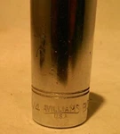 Williams Bd1224 Usa Made Deep Socket 3/8" Drive, 3/4" 12 Point A055n. Fixed Price $5.37.