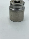 Vintage Took Blackhawk 40136, 1/2" Drive, 1-1/8" Socket, Shallow, 12 Pt Usa. Fixed Price $14.95.