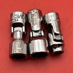 Snap-on Tools 1/4" Drive 12pt Point Tmu Swivel Sockets Marks See Pics But Nice!!. Fixed Price $93.99.