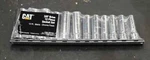 Cat Caterpillar 199-9019 12 Pc Socket Set 3/8 Drive Deep Metric 8-19 Mm 12-point. Fixed Price $105.00.
