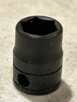 Snap On Industial Finish 3/8" Drv. 7/16" 6 Pt. Socket Gfs141 Non-impact. Fixed Price $10.99.