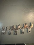 Mac Tools 5 Pc Sae Open End Crowfoot Wrench Set - 1/2" Drive 1-1/16" To 1-1/2". Fixed Price $149.99.