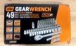 Gearwrench 80700p 49 Pc. 1/2" Drive 6-pt Standard And Deep Socket Set New. Fixed Price $164.50.