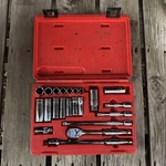 Snap-on Tools Pb17b 22pc 3/8" Drive Metric Socket Set 222afsmp Please Read Desc. Fixed Price $325.00.