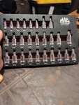 Mac Tools Smt27rbrt 27 Piece 1/4", 3/8", 1/2" Advanced Star And Short Hex Driver. Fixed Price $229.99.