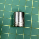 Vintage Craftsman -vv- 47516 1 1/8 12 Point 1/2 Drive Socket Usa. Fixed Price $9.99.