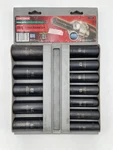 Vtg Sears Craftsman 1/2" Dr Metric Deep Impact Socket Set Made In Usa 9. Fixed Price $145.00.