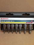 Jobsmart Hex Bit Socket Set 3/8" Drive 7 Pieces. Fixed Price $10.00.