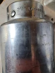 Snap On Tools 2-3/16" Shallow Socket Ldh703 12pt 1" Drive. Fixed Price $25.00.