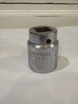 Cornwell Tools Usa 3/4" Drive 1 1/4 Sae Shallow Chrome 12 Point Socket T5140. Fixed Price $6.99.