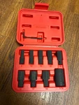 Mac Tools 8pc 1/2" Drive Metric Hex Insert And Driver Set Ai8mm-ai19mm Svam8b. Fixed Price $67.92.