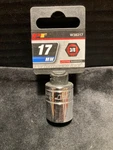 Performance Tool Socket 17mm 3/8in Drive 6-point Chrome Cr-v W38217 Automotive. Fixed Price $4.99.