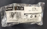Qty 1 New Sunex 224 Black Oxide 6 Point 1/2" Drive 3/4" Impact Socket. Fixed Price $12.95.