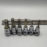 Snap-on 6 Piece Metric Hex Bit Socket Set Fam4a-fam10b 3/8" Drive. Fixed Price $80.00.