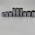 S-k Tools 3/8" Drive (9) Pcs Sae Deep & Shallow 6 12 Point Made In The Usa. Fixed Price $30.00.