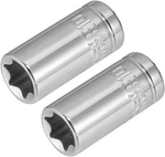 Uxcell 2pcs 1/4-inch Drive E10 External Torx Shallow Socket, Cr-v Steel. Fixed Price $11.35.