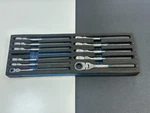 Cornwell Tools 11pc 72 Tooth Metric 9-19mm Flex Ratcheting Slim Beam Wrench Set. Fixed Price $223.24.