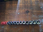 Craftsman Shallow Socket Set One Carlyle In Mix, Metric 11. Fixed Price $40.00.