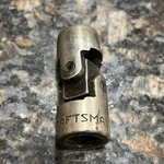 Vintage Craftsman 1/2 Swivel Flex Sockets 6pt 43263 -v- Series 3/8" Drive. Fixed Price $12.74.