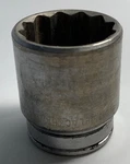 Blackhawk 1/2" Drive 12 Point 1 1/8" Socket. Fixed Price $12.99.