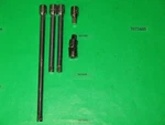 5 Craftsman 3/8" X 3/8 Drive Chrome Extensions, Wobble Universal Socket Ratchet. Fixed Price $37.99.