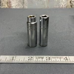 2 Mac Tools Usa 1/4 Inch Drive Deep Well Sockets Md142b And Md122b. Fixed Price $10.00.