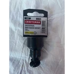 New Craftsman Black Universal Max Axess Through Socket 7/8" 3/8" Drive Sae. Fixed Price $14.98.