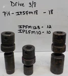Snap On 3-piece Swivel Impact Socketsiplfm10-10mm Ipfm12b-12mm Ipsfm18-18mm. Fixed Price $71.19.