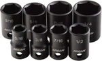 Arcan 3/8" Drive 8 Piece Sae Impact Socket Set As2388s. Fixed Price $16.95.