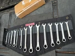 Sears Craftsman Usa Nos 14pc Metric Sae Ratcheting Wrench Set 42435 W Pouch. Fixed Price $399.00.