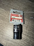 $13 Socket Sears Craftsman 12mm 12 Pt Import 1/2 Drive Metric 44233 S-af. Fixed Price $13.00.
