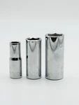 3pc Vintage Usa Husky 22112 22118 22122 3/8 Socket Drive Deep 6 Point H7. Fixed Price $14.24.