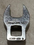Snap-on Tool Fc16b 3/8" Drive 1/2" Open End Crowfoot Socket Wrench. Fixed Price $18.99.