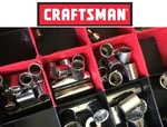 Craftsman Sockets 3/8 Dr Sae/metric Shallow/deep Usa - Choice. Fixed Price $8.00.