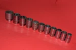 11-piece Mac/matco 1/2" Drive 6-point Sae Socket Set 9/16" To 1-1/4". Fixed Price $109.95.