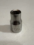 Vintage Craftsman 1/2" Drive 12-pt 7/16" Sae Socket 47501 -g-made In U.s.a.. Fixed Price $11.99.